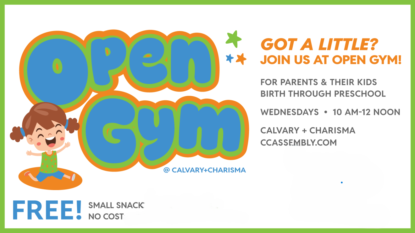 Parents & Preschoolers Open Gym Time
